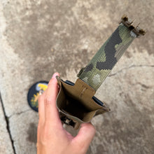 Load image into Gallery viewer, Laser cut Multicam Small Radio Pouch
