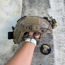 Load image into Gallery viewer, Opscore AOR 1 XL Maritime Helmet Setup WAFFLE
