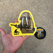Load image into Gallery viewer, URT Funky Walrus Sticker

