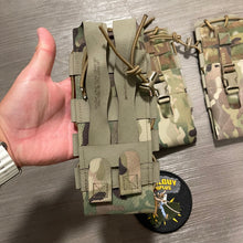 Load image into Gallery viewer, BFG Multicam Helium Whisper Multi-Radio Pouch
