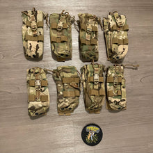 Load image into Gallery viewer, Tyr Tactical Contract Multicam Drop Down/Tilt Down Radio Pouch
