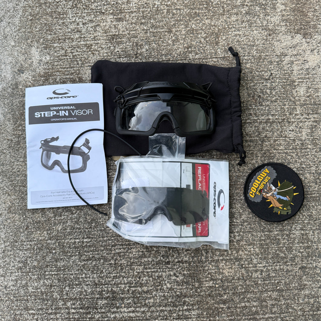 Opscore Black Step-In Visor