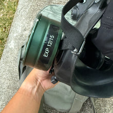 Load image into Gallery viewer, Avon Medium M53A1 Gas Mask Setup

