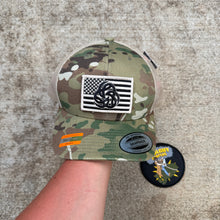 Load image into Gallery viewer, New Wave Relay Multicam Velcro Trucker Hat
