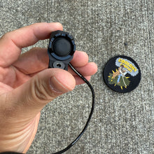Load image into Gallery viewer, Unity Black Single Lead Crane Plug MLOK Hot Button
