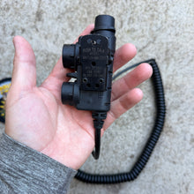 Load image into Gallery viewer, TEA Universal Dual Push To Talk 10 Pin Coiled PTT Model E3-MK-REV3A
