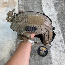Load image into Gallery viewer, Opscore AOR 1 XL Maritime Helmet Setup WAFFLE
