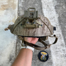 Load image into Gallery viewer, Opscore AOR 1 XL Maritime Helmet Setup WAFFLE
