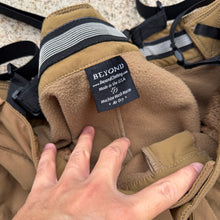 Load image into Gallery viewer, Beyond Coyote Brown Large PCU Level 5 Cold Fusion Soft Shell Pants w/ Suspenders

