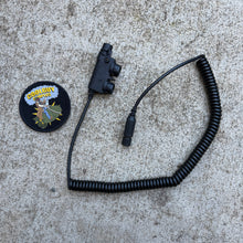 Load image into Gallery viewer, TEA Universal Dual Push To Talk 10 Pin Coiled PTT Model E3-MK-REV3A
