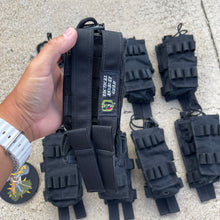 Load image into Gallery viewer, Surplus Police Trade in Tactical Assault Gear Black Molle Radio Pouch
