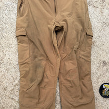 Load image into Gallery viewer, Beyond Coyote Brown Large PCU Level 5 Cold Fusion Soft Shell Pants w/ Suspenders
