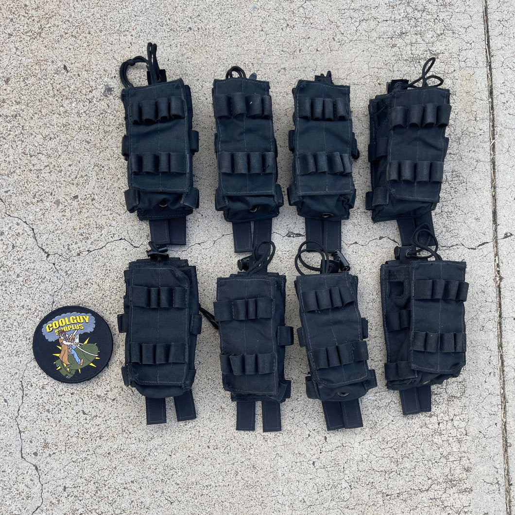 Surplus Police Trade in Tactical Assault Gear Black Molle Radio Pouch