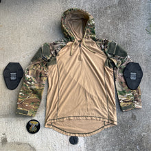 Load image into Gallery viewer, Norarm Large Multicam Hooded Kandahar Combat Shirt w/ Elbow Shock Pads
