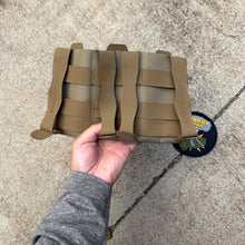 Load image into Gallery viewer, Blue Force Gear Coyote Brown Stackable Ten-Speed Triple Mag Pouch

