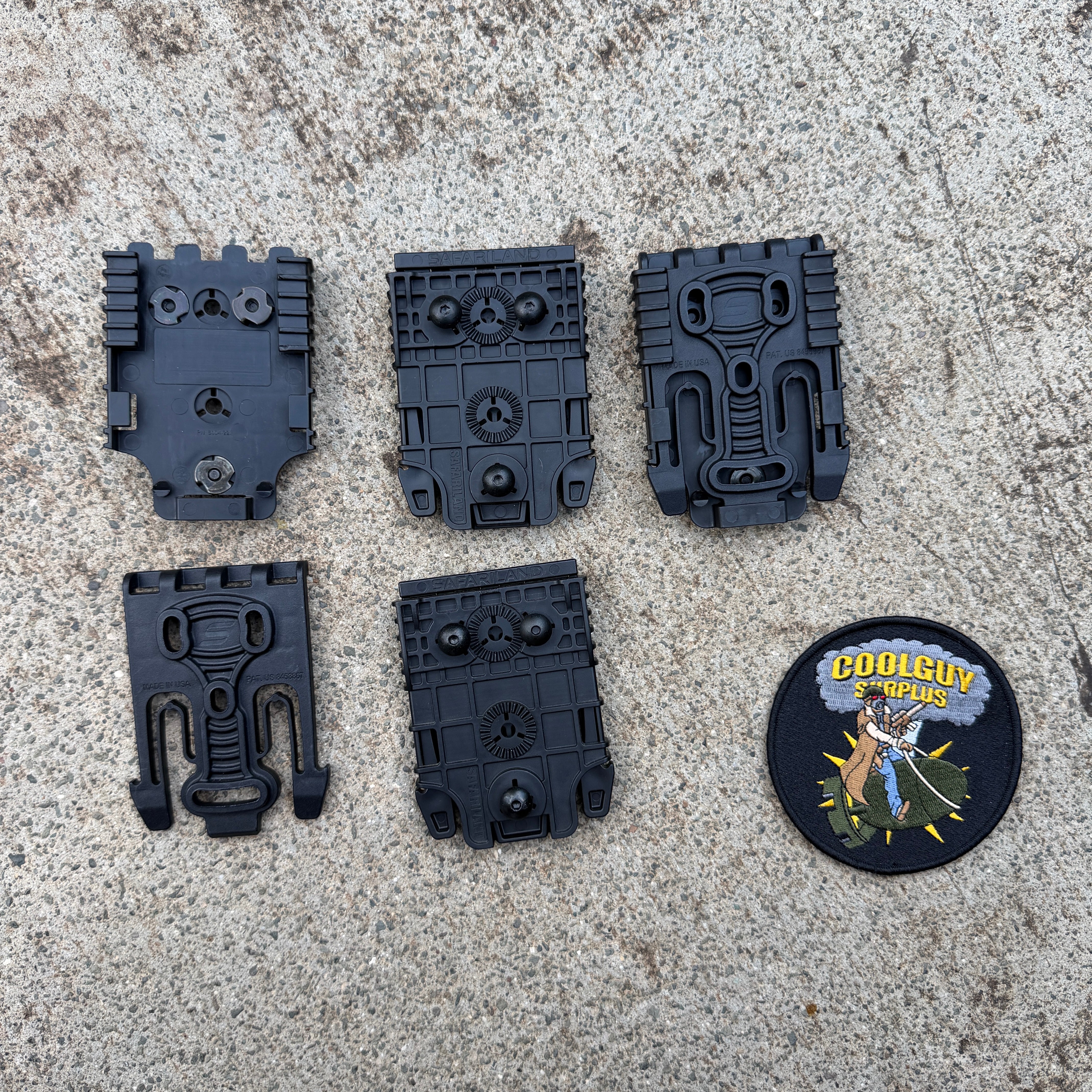Safariland QLS Fork + Receiver Plate – COOLGUYSURPLUS