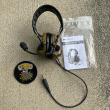 Load image into Gallery viewer, Peltor Tan Comtac V Single Comm Headset
