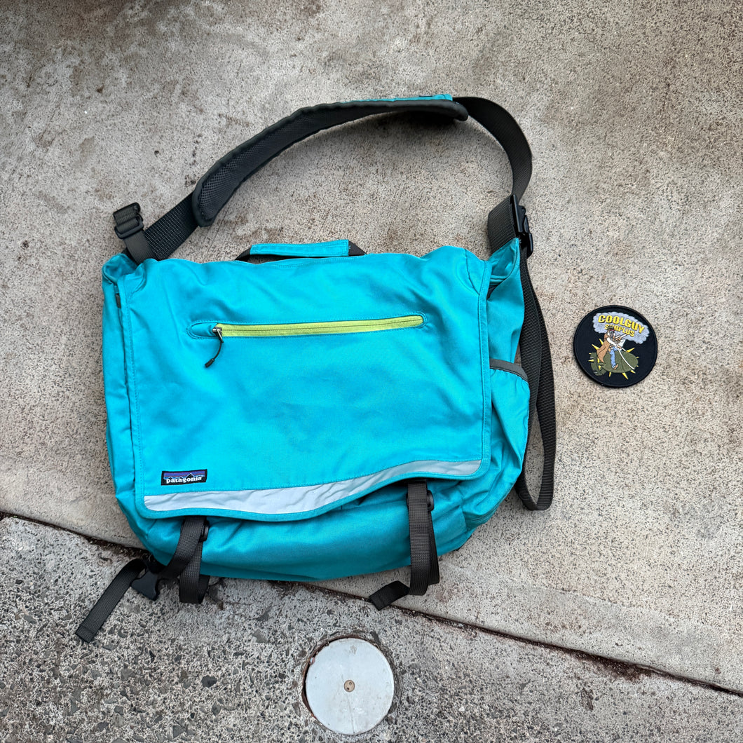 Patagonia Blue Messenger Bag