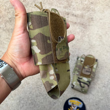 Load image into Gallery viewer, Laser Cut Multicam Radio Pouch
