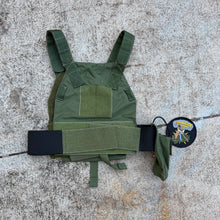 Load image into Gallery viewer, Prototype London Bridge Trading OD 10x12 Swimmer Cut 6094V Slick Plate Carrier
