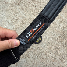 Load image into Gallery viewer, 5.11 Tactical Black XL Maverick Assaulters Belt

