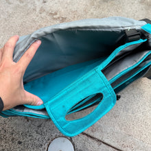 Load image into Gallery viewer, Patagonia Blue Messenger Bag
