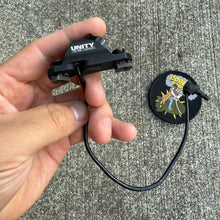 Load image into Gallery viewer, Unity Black Single Lead Crane Plug MLOK Hot Button
