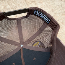 Load image into Gallery viewer, Flux Defense Leather Logo Trucker Hat

