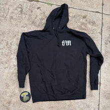 Load image into Gallery viewer, Finance and Maneuver XL Schizophrenic and Strapped Hoodie
