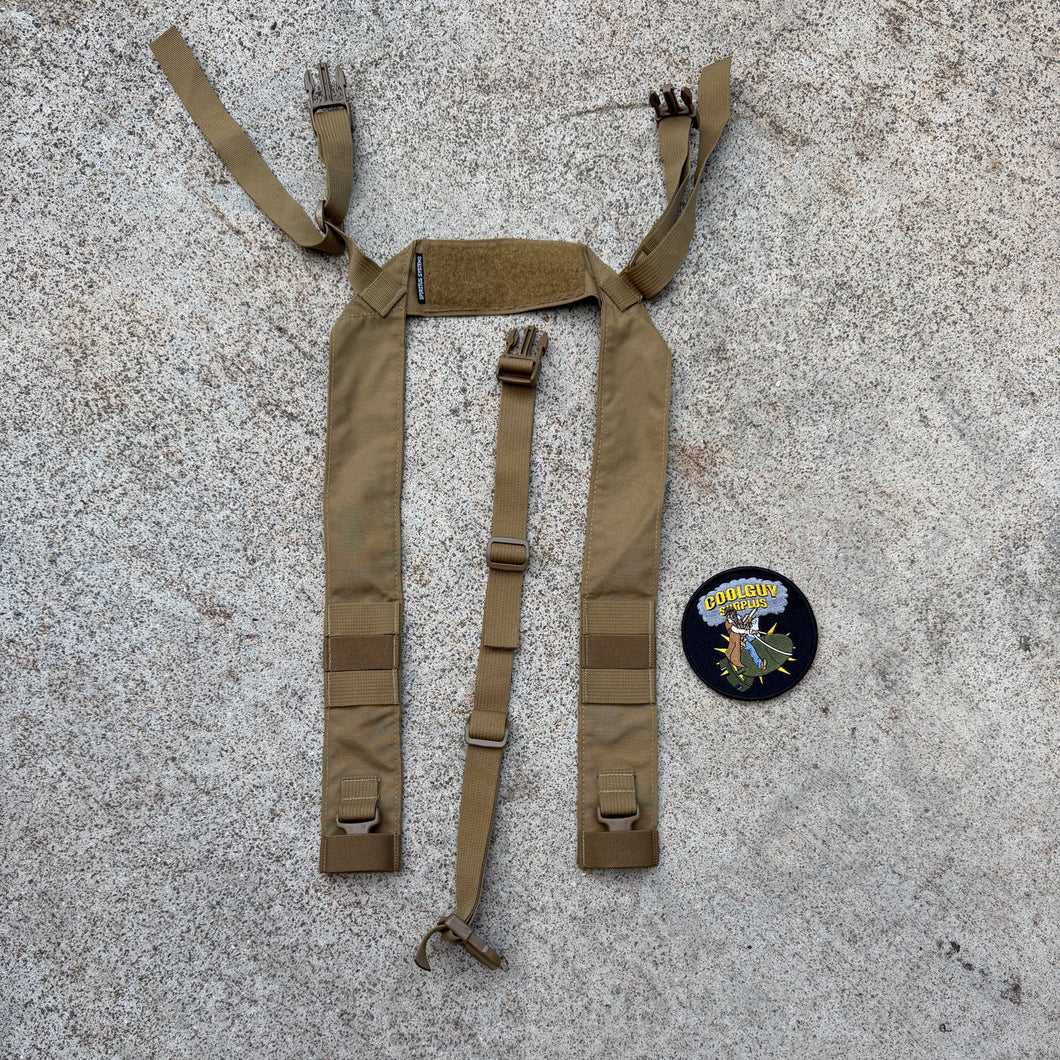 Spiritus Systems Coyote Brown Fat Strap w/ Back strap