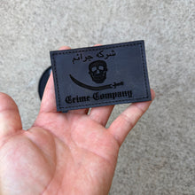 Load image into Gallery viewer, Crime Company Full Grain Leather “Death to Daesh” Patch
