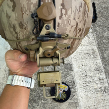 Load image into Gallery viewer, Opscore AOR 1 XL Maritime Helmet Setup WAFFLE
