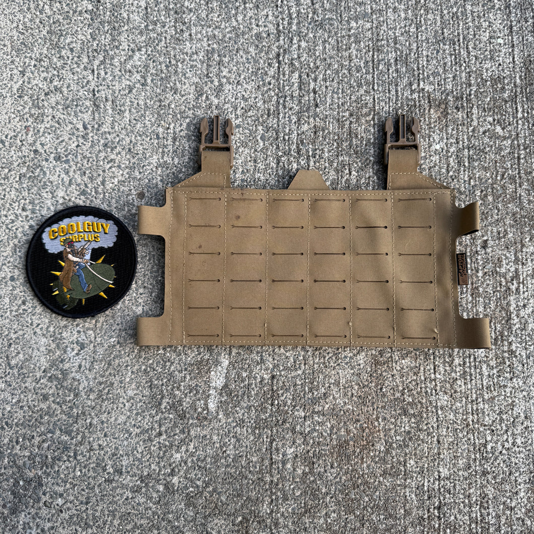Raptor Tactical Coyote Brown Laser Cut Molle Placard