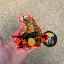 Load image into Gallery viewer, URT Funky Sea Lion Sticker

