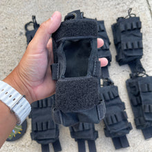 Load image into Gallery viewer, Surplus Police Trade in Tactical Assault Gear Black Molle Radio Pouch
