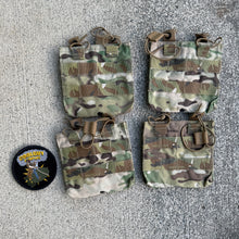 Load image into Gallery viewer, Tyr Tactical Multicam Danish Open Top Double Mag Pouch
