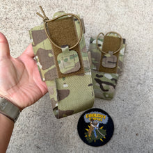 Load image into Gallery viewer, Laser Cut Multicam Radio Pouch
