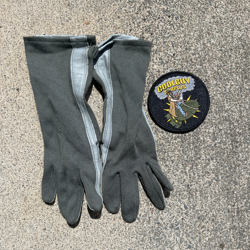 New USGI OD Size 9 Nomex Flyers Pilot Gloves