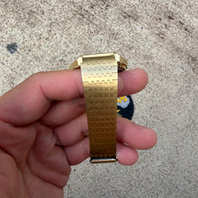 Load image into Gallery viewer, Vintage 1978 Seiko Gold Tone Day Date Brown Sunburst Dial 7009-5029 Automatic Watch
