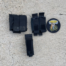 Load image into Gallery viewer, Surplus Police Trade in Tactical Assault Gear Black Molle Mag pouch lot
