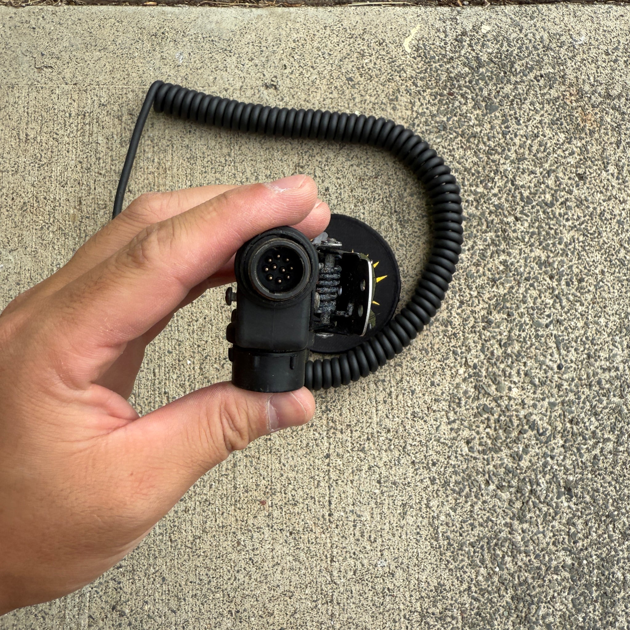 TEA Universal Dual Push To Talk PTT Model E3-MK-REV3A 10 Pin Black