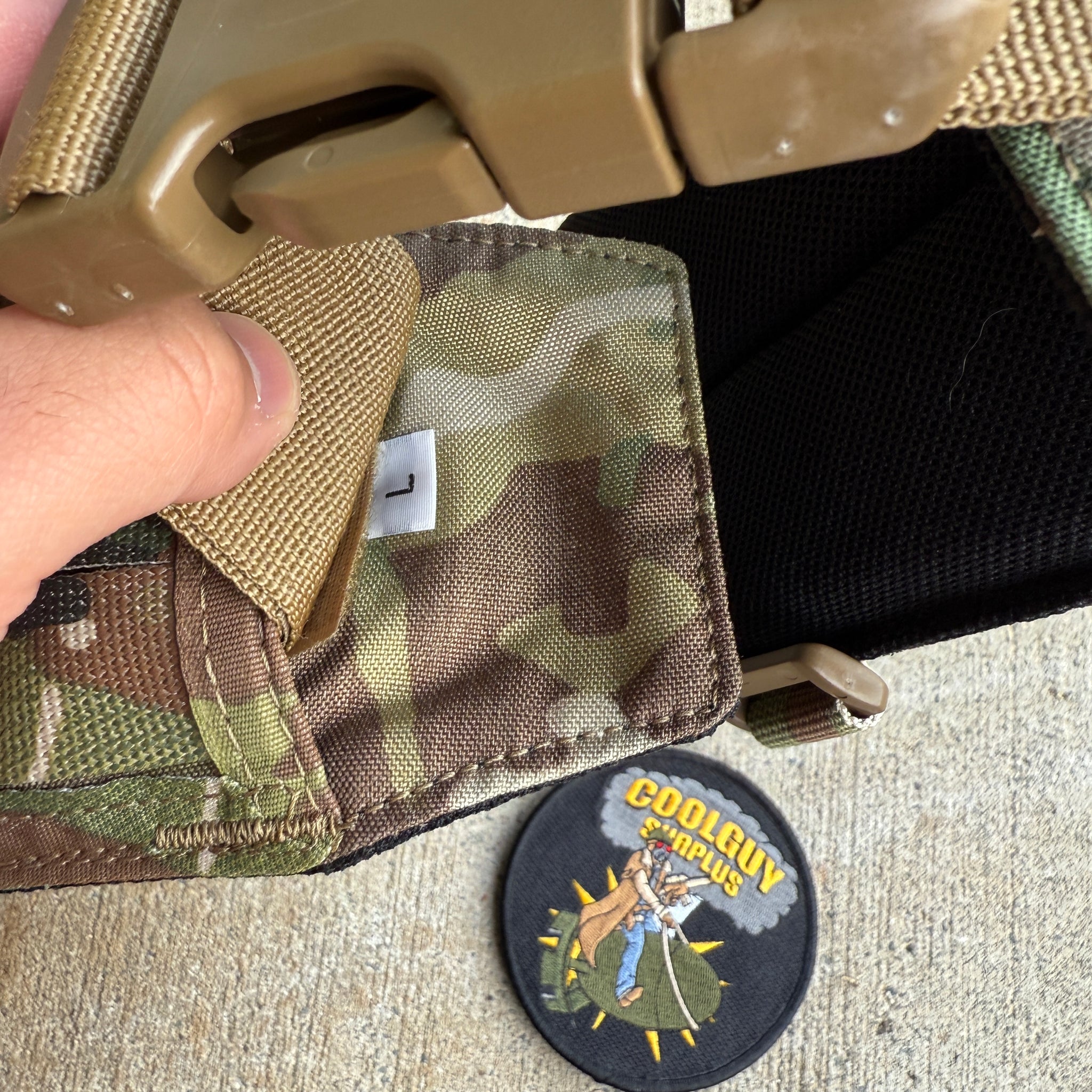 【実物¥12000】ATS War Belt-MultiCam ATS Modular Padded War Belt - Operationally Proven Tactical