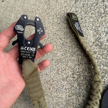 Load image into Gallery viewer, TAG Coyote Brown Frog Clamp Personal Retention Lanyard
