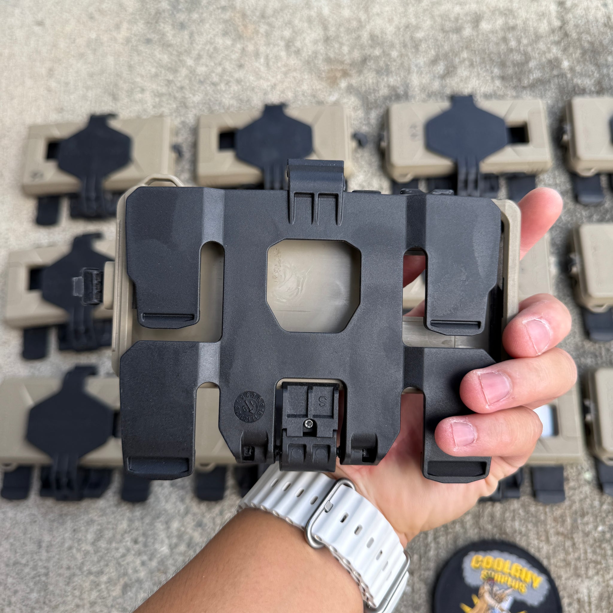 Surplus Kagwerks Tan Galaxy S9 Operator's Case Kit