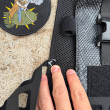 Load image into Gallery viewer, Qilo x Perroz Designs Black Snakeskin Large 10x13 Narco LPSPC
