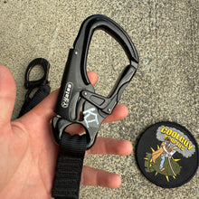Load image into Gallery viewer, Yates Black Personal Retention Lanyard
